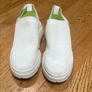 Mix No. 6 “Idine” White Slip-On Sneakers